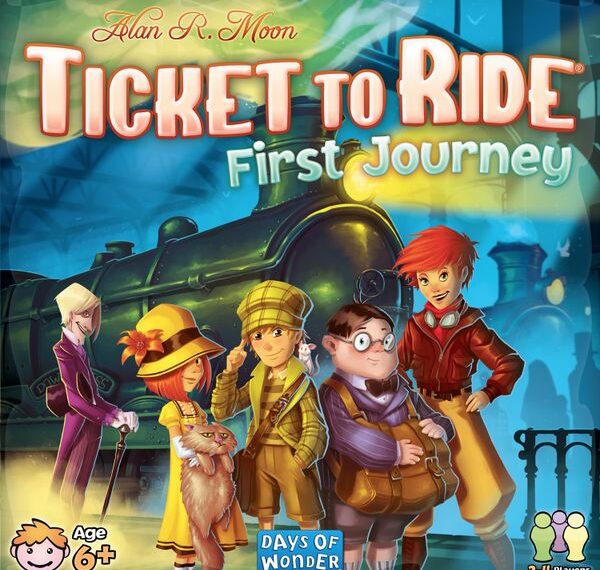 Ticket to Ride: First Journey (U.S.) (2016) Board Game
