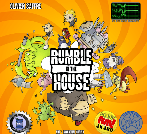 Rumble in the House (2011) Board Game