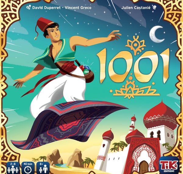 1001 (2016) Board Game