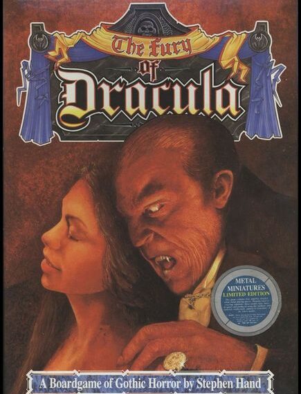The Fury of Dracula (1987) Board Game