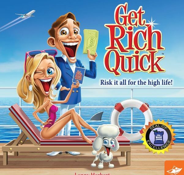 Get Rich Quick (2016) Board Game