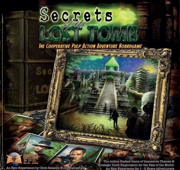 Secrets of the Lost Tomb (2015) Board Game