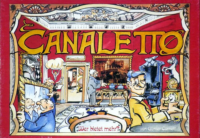 Canaletto (1995) Board Game