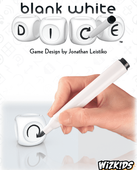 Blank White Dice (2016) Board Game