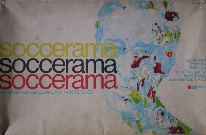 Soccerama (1968) Board Game