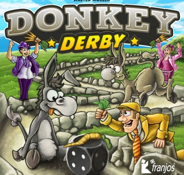 Donkey Derby (2016) Board Game