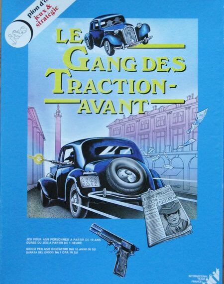 Le Gang des Traction-Avant (1984) Board Game