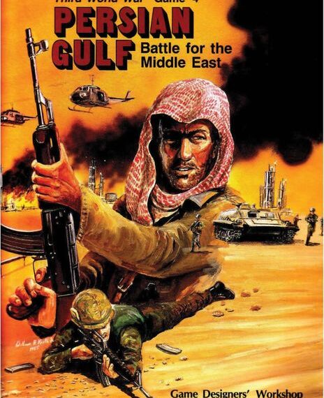 Persian Gulf: Battle for the Middle East (1986) Board Game