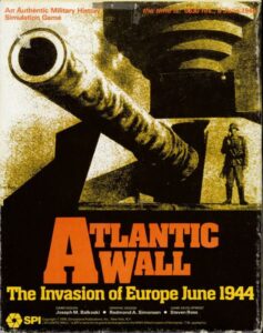Atlantic Wall: The Invasion of Europe June 1944 (1978) Board Game