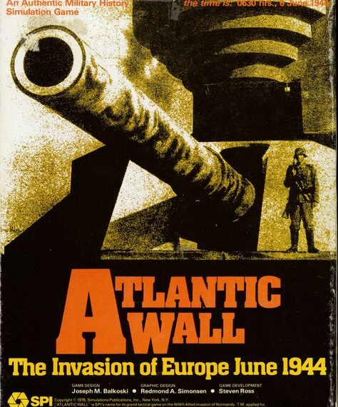 Atlantic Wall: The Invasion of Europe June 1944 (1978) Board Game