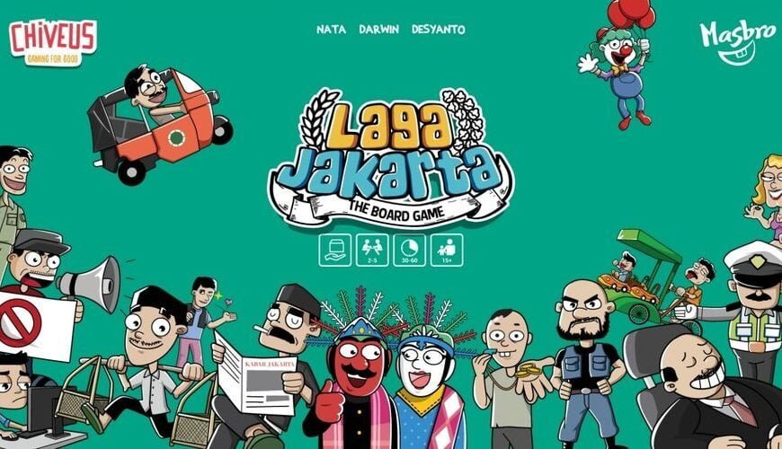 Laga Jakarta (2016) Board Game