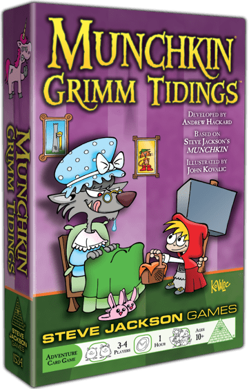 Munchkin Grimm Tidings (2016) Board Game