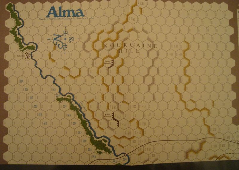 Alma: The First Battle, 20 September 1854 (1978) Board Game