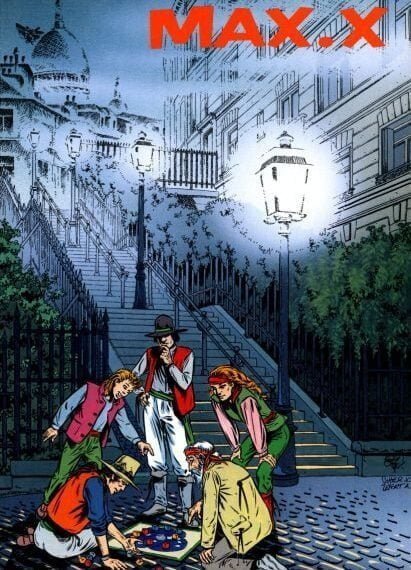 Max.X (1989) Board Game