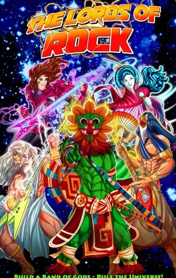 The Lords of Rock (2016) Board Game