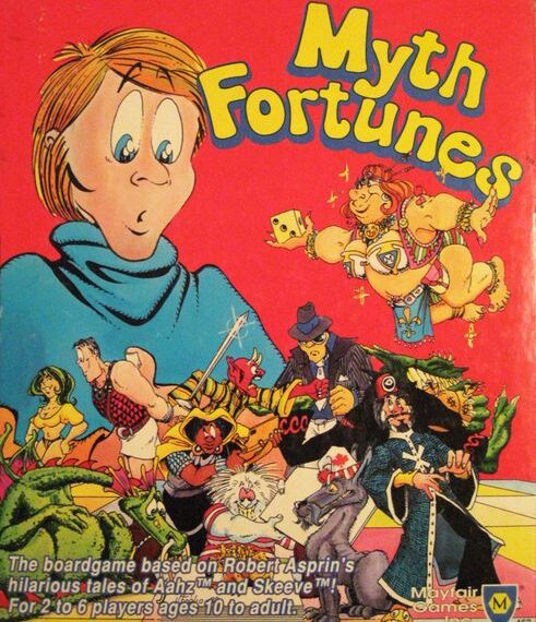 Myth Fortunes (1990) Board Game