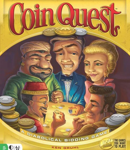 Coin Quest (2016) Board Game