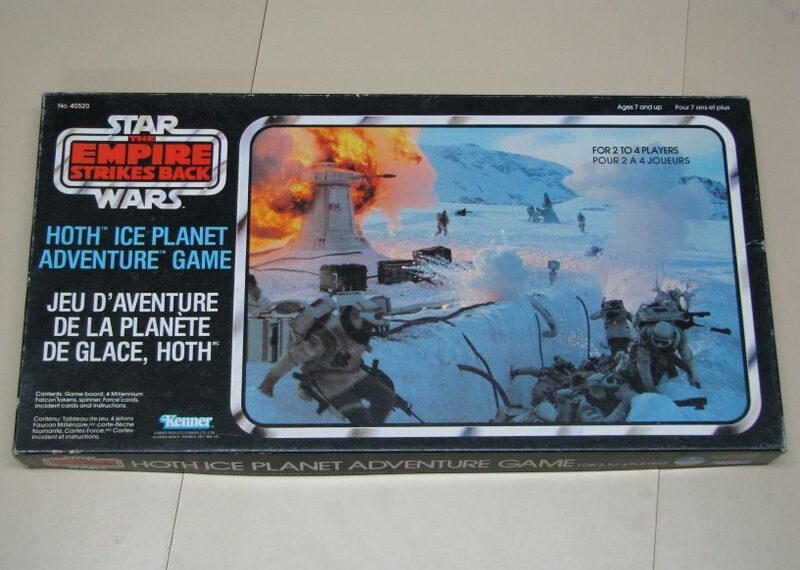 Star Wars: Hoth Ice Planet Adventure Game (1980) Board Game