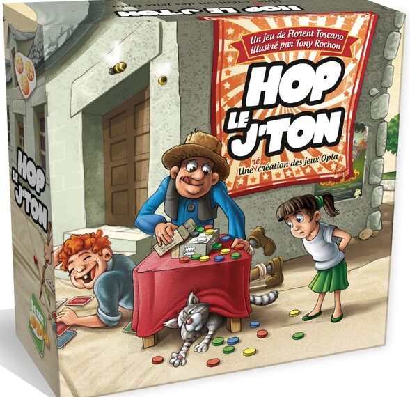 Hop le j’ton (2016) Board Game
