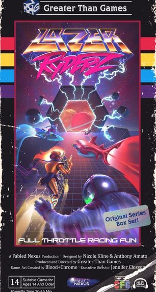 Lazer Ryderz (2017) Board Game