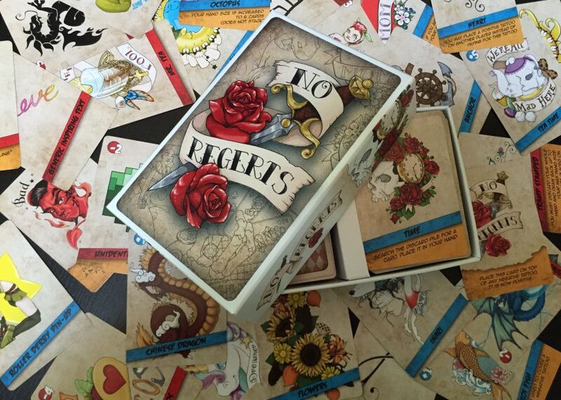 No Regerts: The Game of Art and Poor Life Choices (2016) Board Game