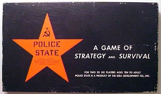 Police State (1976) Board Game