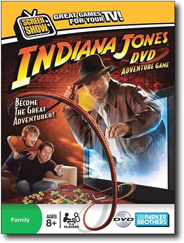 Indiana Jones DVD Adventure Game (2008) Board Game