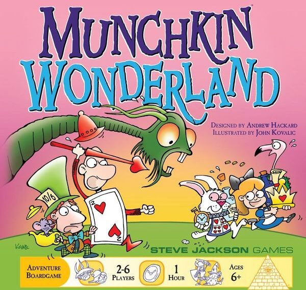 Munchkin Wonderland (2016) Board Game