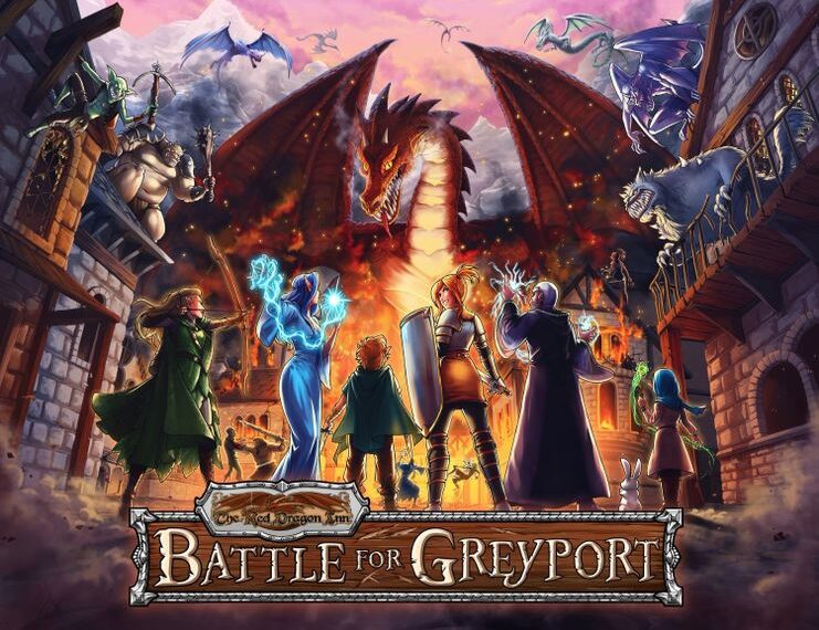 The Red Dragon Inn: Battle for Greyport (2016) Board Game