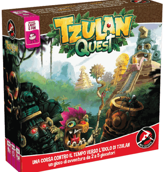 Tzulan Quest (2016) Board Game