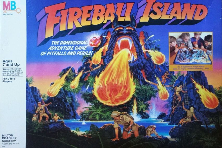 Fireball Island (1986) Board Game
