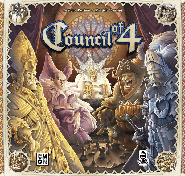 Council of 4 (2015) Board Game