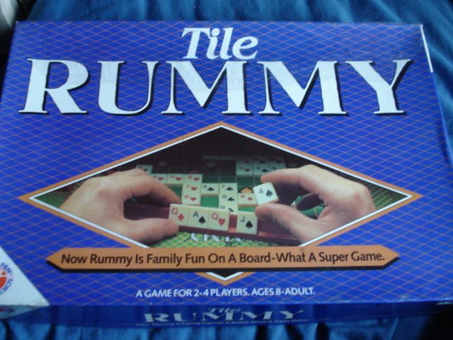Tile Rummy (1983) Board Game
