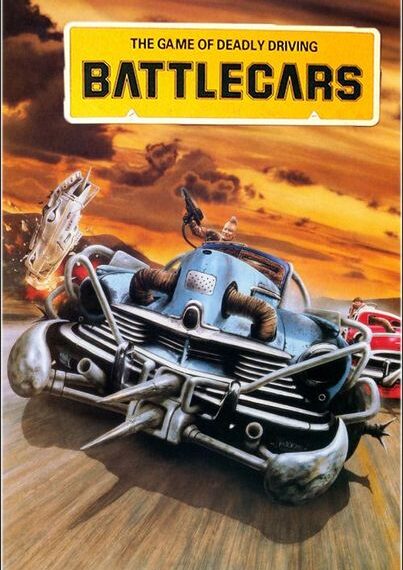 Battlecars (1983) Board Game