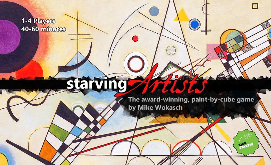 Starving Artists (2017) Board Game