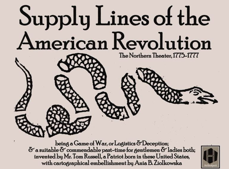 Supply Lines of the American Revolution: The Northern Theater, 1775-1777 (2017) Board Game