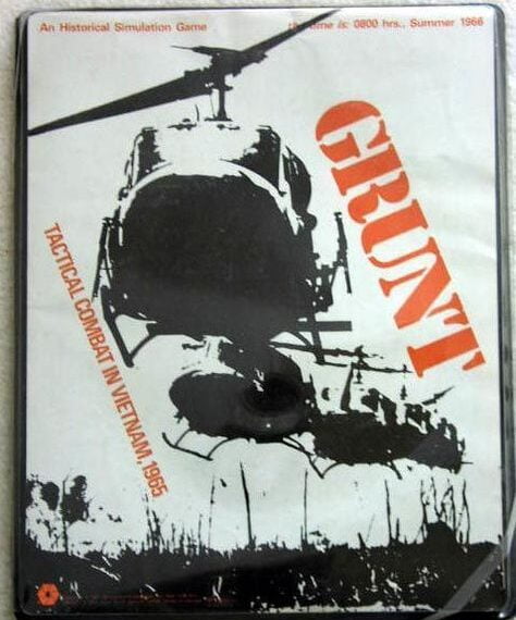 Grunt: Tactical Combat in Vietnam, 1965 (1971) Board Game