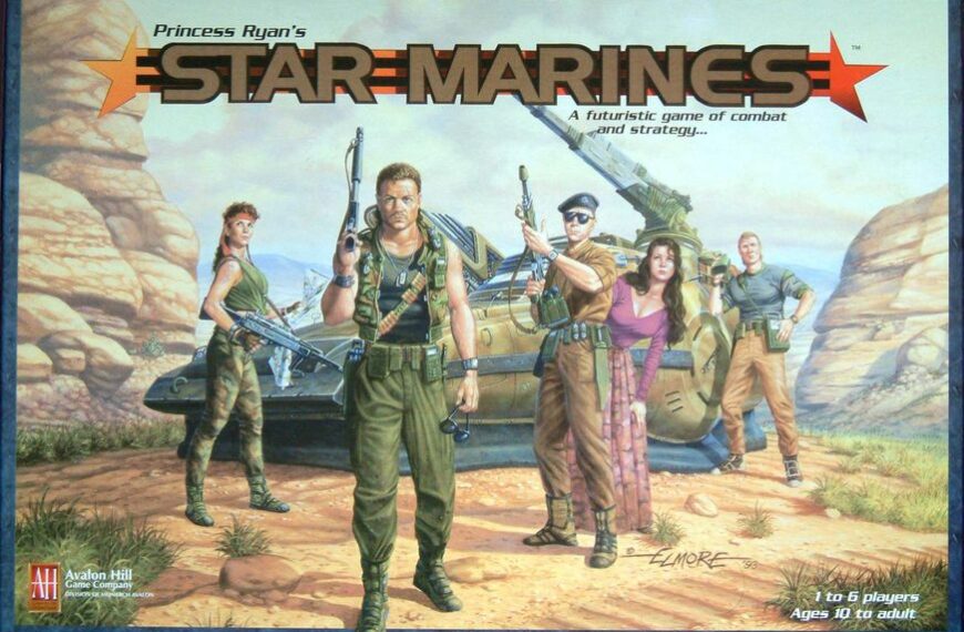 Princess Ryan’s Star Marines (1997) Board Game
