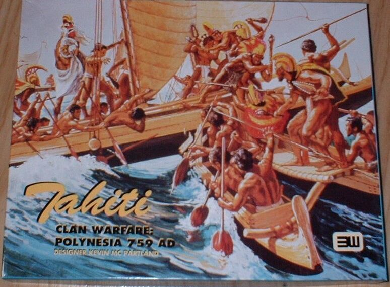 Tahiti: Clan Warfare, Polynesia 750 AD (1994) Board Game