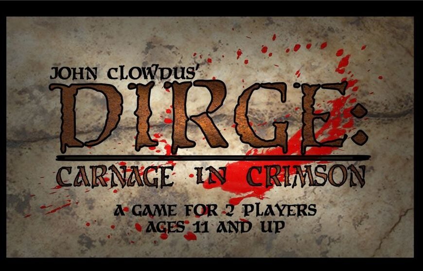 Dirge: Carnage in Crimson (2008) Board Game