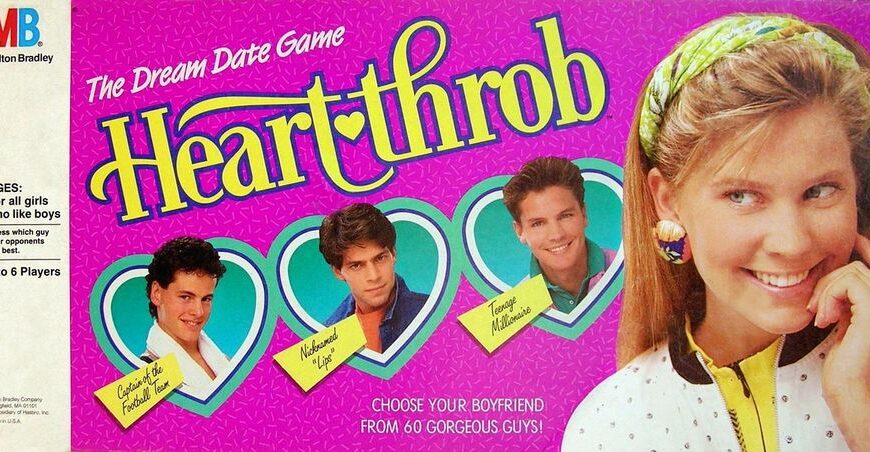 Heartthrob (1988) Board Game