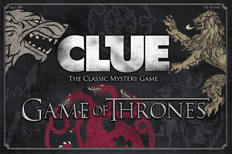 Clue: Game of Thrones (2016) Board Game