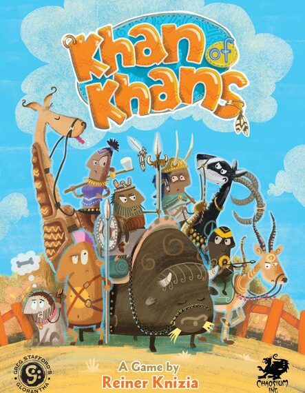 Khan of Khans (2016) Board Game
