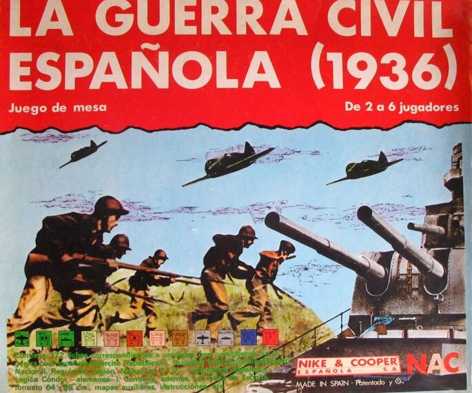 La Guerra Civil Española (1936) (1981) Board Game