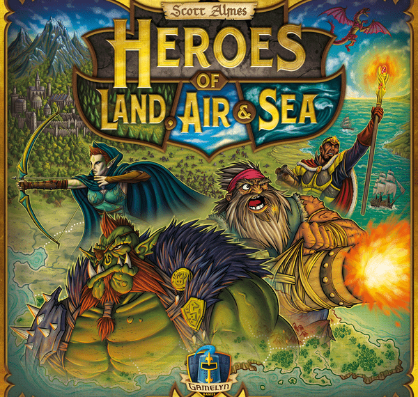 Heroes of Land, Air & Sea (2018) Board Game