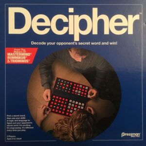 Decipher (1972) Board Game