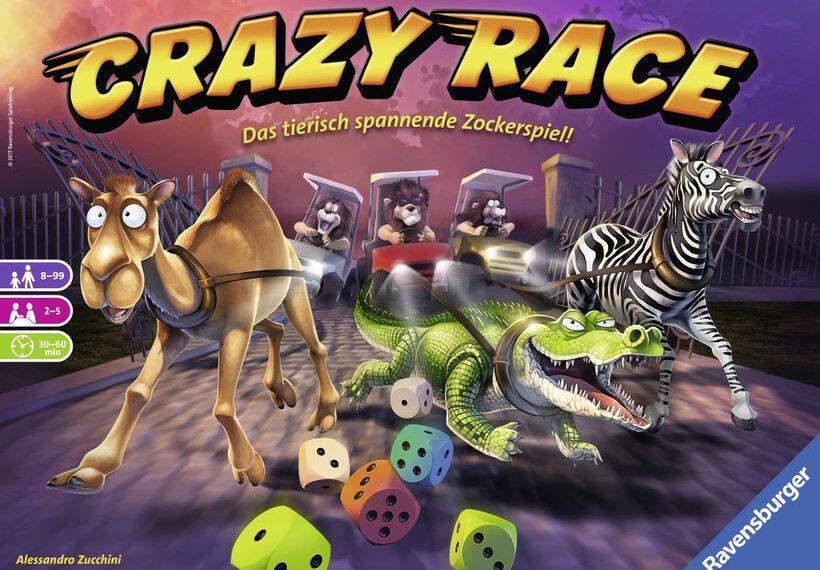 Crazy Race (2017) Board Game