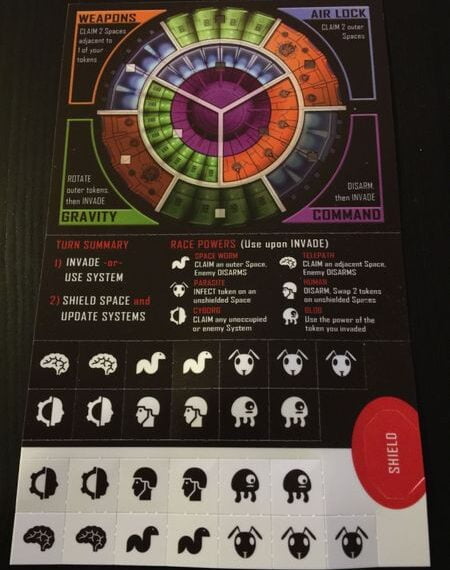 Space Base Mutiny (2016) Board Game