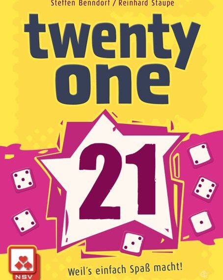 Twenty One (2017) Board Game
