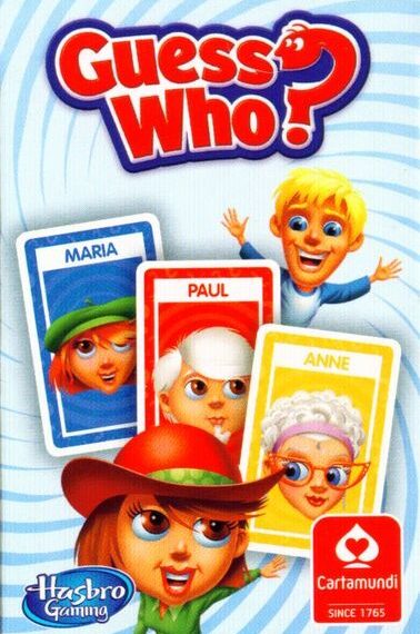 Guess Who? Shuffle (2014) Board Game